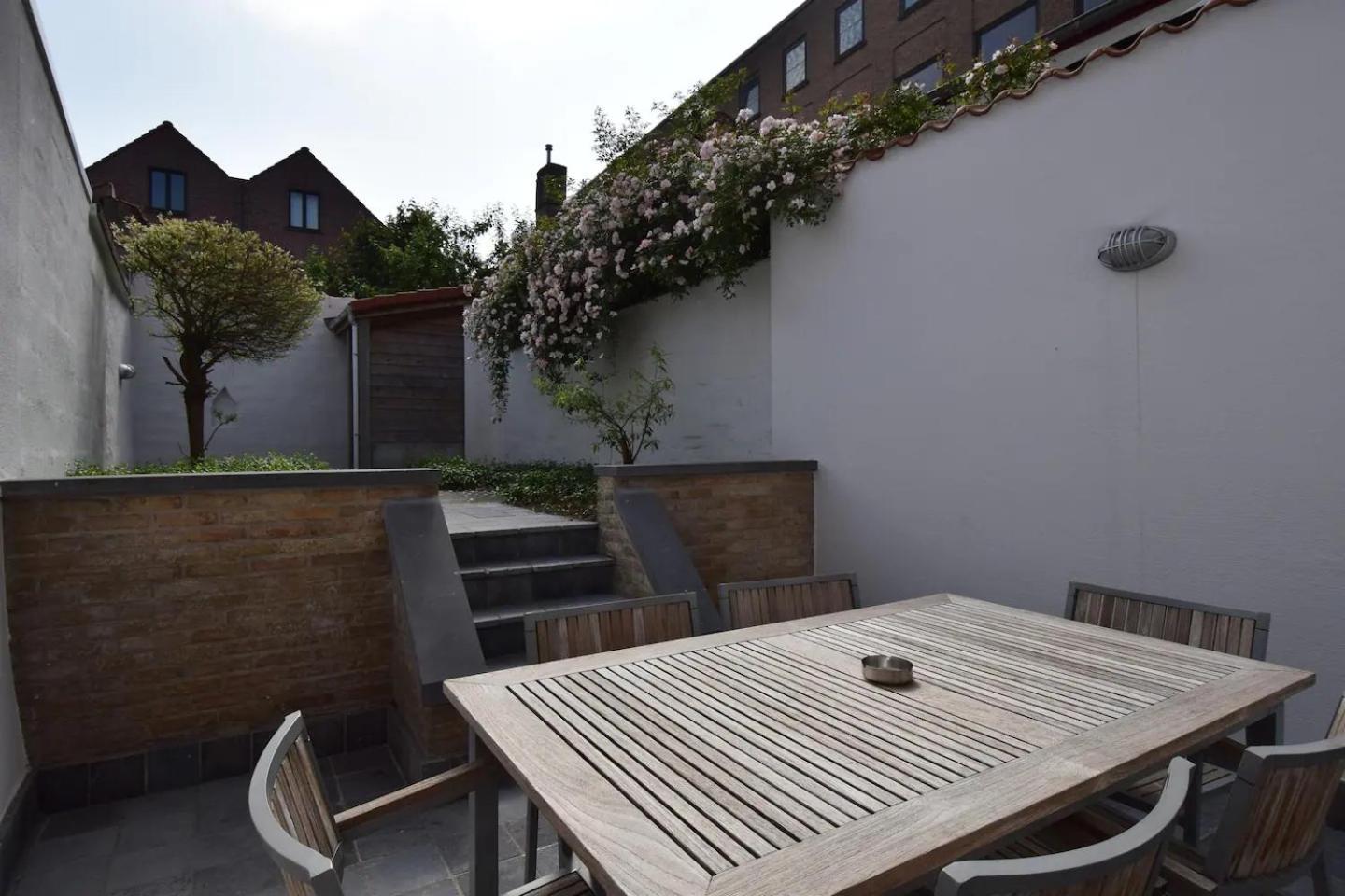Brugse Charme Huis Met Tuin Aan Het Water 8P Bruges Exterior photo