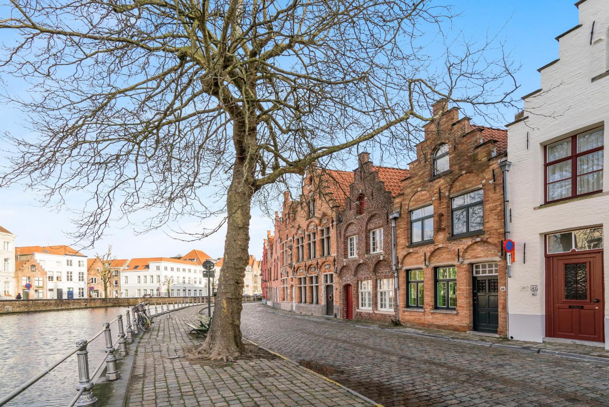Brugse Charme Huis Met Tuin Aan Het Water 8P Bruges Exterior photo